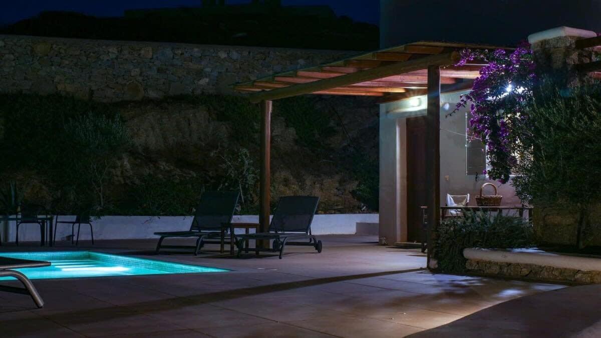 Ortus Ivory Mykonian Lux Villa With Pool! Mykonos Town Esterno foto