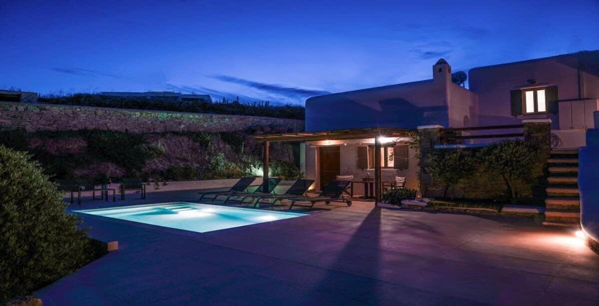 Ortus Ivory Mykonian Lux Villa With Pool! Mykonos Town Esterno foto