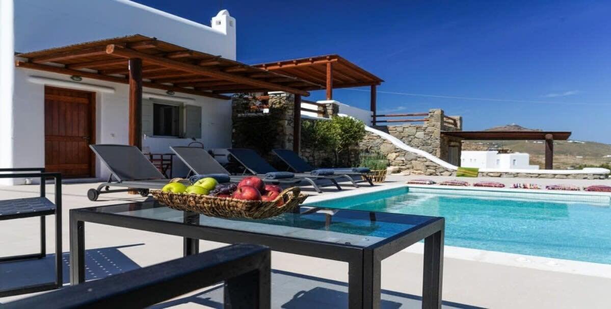 Ortus Ivory Mykonian Lux Villa With Pool! Mykonos Town Esterno foto