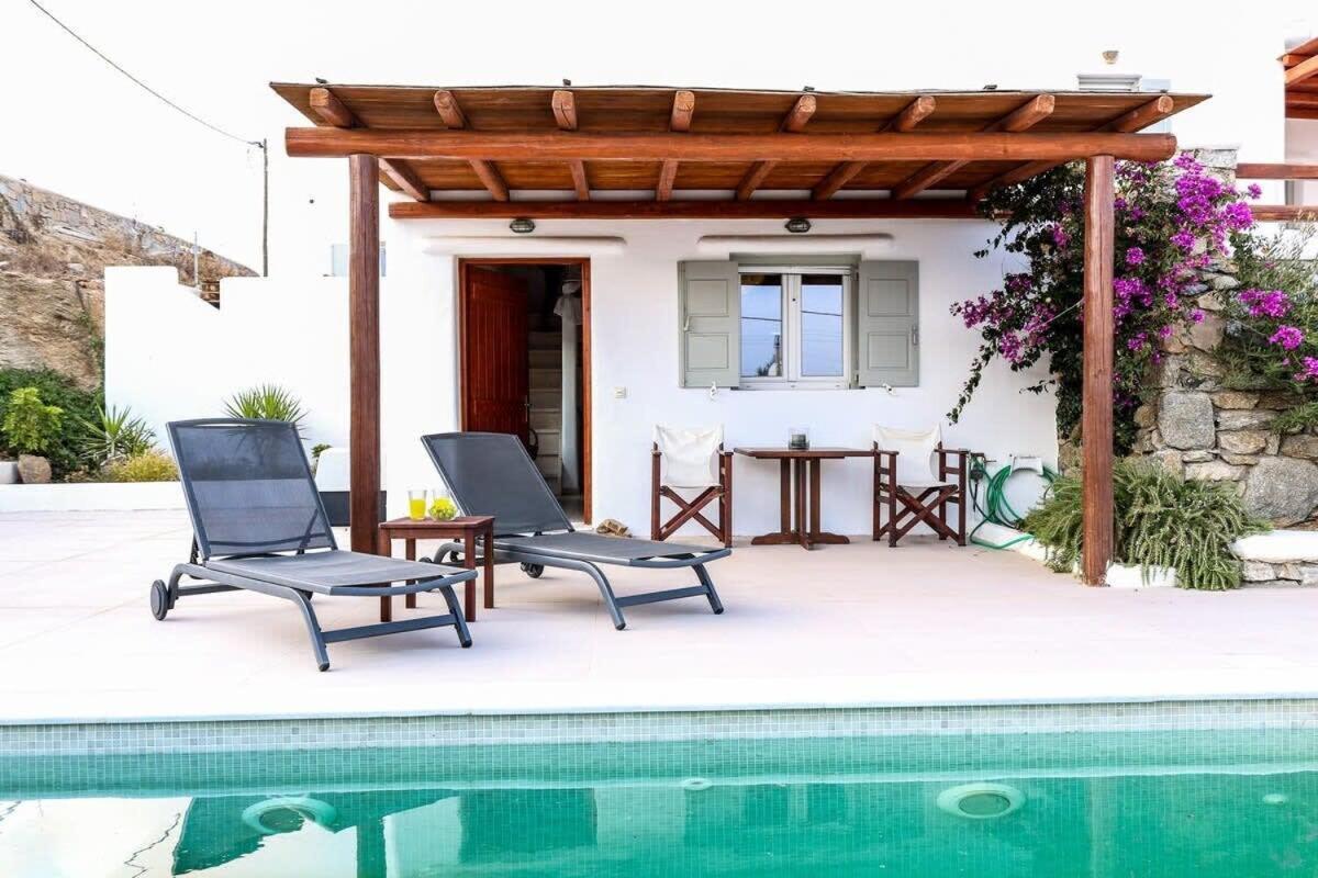 Ortus Ivory Mykonian Lux Villa With Pool! Mykonos Town Esterno foto
